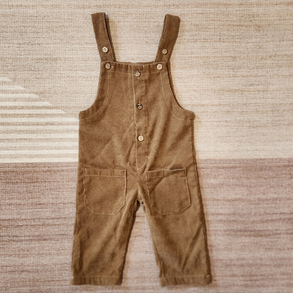 🌻5/$20🌻 Brown corduroy overalls